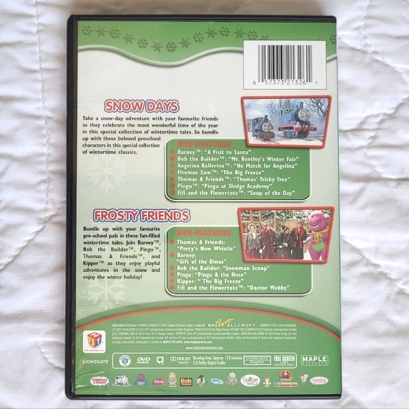3/$15 🌸 HiT Entertainment Double Feature: Snow Days & Frosty Friends - Picture 2 of 5